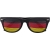 Fan Sonnenbrille aus Plexiglas Lexi zwart/rood