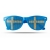Fan Sonnenbrille blauw