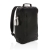 Fashion schwarzer 15.6" Laptop-Rucksack, PVC-frei zwart