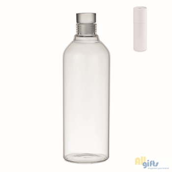 Bild des Werbegeschenks:Flasche Borosilikatglas 1 L