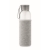 Flasche recyceltes Glas 500 ml grijs