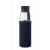 Flasche recyceltes Glas 500 ml marineblauw