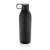 Flow Vakuumflasche aus RCS recyceltem Stainless-Steel zwart