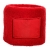 Frottier Armschweißband 6cm mit Label rood/rood