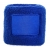 Frottier Armschweißband 6cm mit Label kobaltblauw