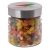 Glas 0,9 Liter gefüllt mit Süßigkeiten Jelly beans