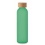 Glasflasche 500 ml transparant groen