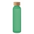 Glasflasche 500 ml transparant groen