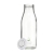 Glassy Recycled Bottle 500 ml Trinkflasche wit