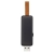 Gleam 8 GB USB-Stick mit Leuchtfunktion zwart