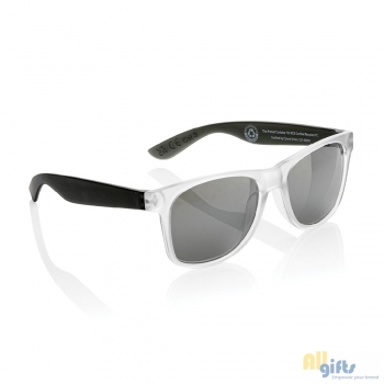Bild des Werbegeschenks:Gleam Sonnenbrille aus RCS rec. PC mit verspiegelten Gläsern