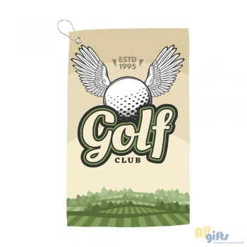 Bild des Werbegeschenks:GolfTowel 400 g/m² 30x50 Golfhandtuch