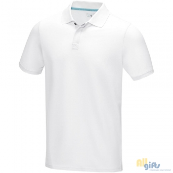 Bild des Werbegeschenks:Graphite Poloshirt aus GOTS-zertifizierter Bio-Baumwolle für Herren