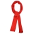 Grof Gebreide sjaal - 180 x 20cm rood/rood