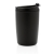 GRS recycelter PP-Becher mit Flip-Deckel zwart