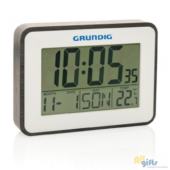 Bild des Werbegeschenks:Grundig Thermometer, Wecker und Kalender