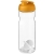 H2O Active® Base 650 ml Shakerflasche oranje/ transparant