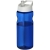 H2O Active® Base 650 ml Sportflasche mit Ausgussdeckel blauw/wit