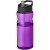 H2O Active® Base 650 ml Sportflasche mit Ausgussdeckel paars/zwart