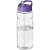 H2O Active® Base 650 ml Sportflasche mit Ausgussdeckel Transparant/Paars