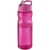 H2O Active® Base 650 ml Sportflasche mit Ausgussdeckel Magenta/Magenta
