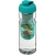 H2O Active® Base 650 ml Sportflasche mit Klappdeckel und Infusor Transparant/aqua blauw