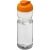 H2O Active® Base 650 ml Sportflasche mit Klappdeckel transparant/oranje