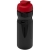 H2O Active® Base 650 ml Sportflasche mit Klappdeckel zwart/rood