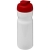 H2O Active® Base 650 ml Sportflasche mit Klappdeckel wit/rood