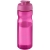 H2O Active® Base 650 ml Sportflasche mit Klappdeckel Magenta/Magenta