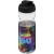 H2O Active® Base 650 ml Sportflasche mit Klappdeckel transparant/zwart
