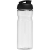H2O Active® Base 650 ml Sportflasche mit Klappdeckel transparant/zwart