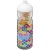 H2O Active® Base 650 ml Sportflasche mit Stülpdeckel und Infusor transparant/ wit