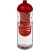 H2O Active® Base 650 ml Sportflasche mit Stülpdeckel und Infusor transparant/rood