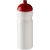 H2O Active® Base 650 ml Sportflasche mit Stülpdeckel wit/ rood