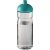 H2O Active® Base 650 ml Sportflasche mit Stülpdeckel Transparant/ Aqua blauw