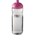 H2O Active® Base 650 ml Sportflasche mit Stülpdeckel Transparant/ Roze