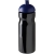 H2O Active® Base 650 ml Sportflasche mit Stülpdeckel zwart/ blauw