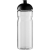 H2O Active® Base 650 ml Sportflasche mit Stülpdeckel transparant/zwart