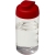 H2O Active® Bop 500 ml Sportflasche mit Klappdeckel transparant/rood