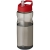 H2O Active® Eco Base 650 ml Sportflasche mit Ausgussdeckel Charcoal/ Rood