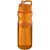H2O Active® Eco Base 650 ml Sportflasche mit Ausgussdeckel oranje/oranje