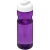 H2O Active® Eco Base 650 ml Sportflasche mit Klappdeckel Paars/ Wit