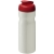 H2O Active® Eco Base 650 ml Sportflasche mit Klappdeckel Ivoorwit/ Rood