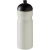H2O Active® Eco Base 650 ml Sportflasche mit Stülpdeckel Ivoorwit/ Zwart