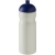 H2O Active® Eco Base 650 ml Sportflasche mit Stülpdeckel Ivoorwit/ Blauw