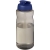 H2O Active® Eco Big Base 1L Sportflasche mit Klappdeckel  Charcoal/Blauw