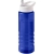 H2O Active® Eco Treble 750 ml Sportflasche mit Stülpdeckel  blauw/wit