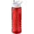 H2O Active® Eco Treble 750 ml Sportflasche mit Stülpdeckel  rood/wit
