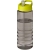 H2O Active® Eco Treble 750 ml Sportflasche mit Stülpdeckel  Charcoal/Lime